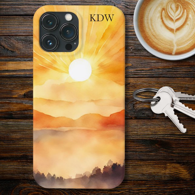 Mountain Sunset Monogram (Skapare uppladdad)