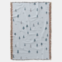 Mountain Theme Cabin Decor Boys Room Blue Nursery