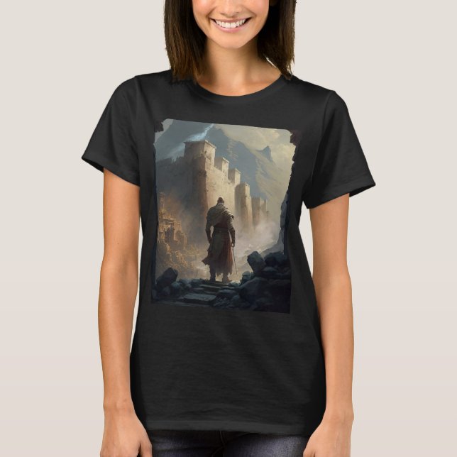 Mountain Town Siege T Shirt (Framsida)