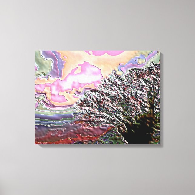 MOUNTAIN TRÄD CANVASTRYCK (Framsida)