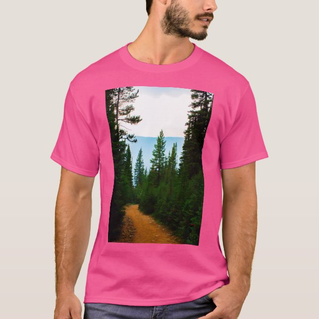 Mountain Trail Long T Shirt (Framsida)