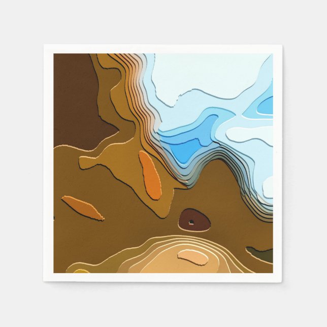 MOUNTAIN TRAIL PAPPERSSERVETT (Framsidan)