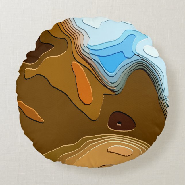 MOUNTAIN TRAIL RUND KUDDE (Framsidan)