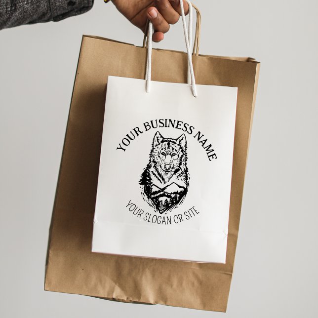 Mountain Varg, Anpassningsbar Business, Large Stämpel (Skapare uppladdad)