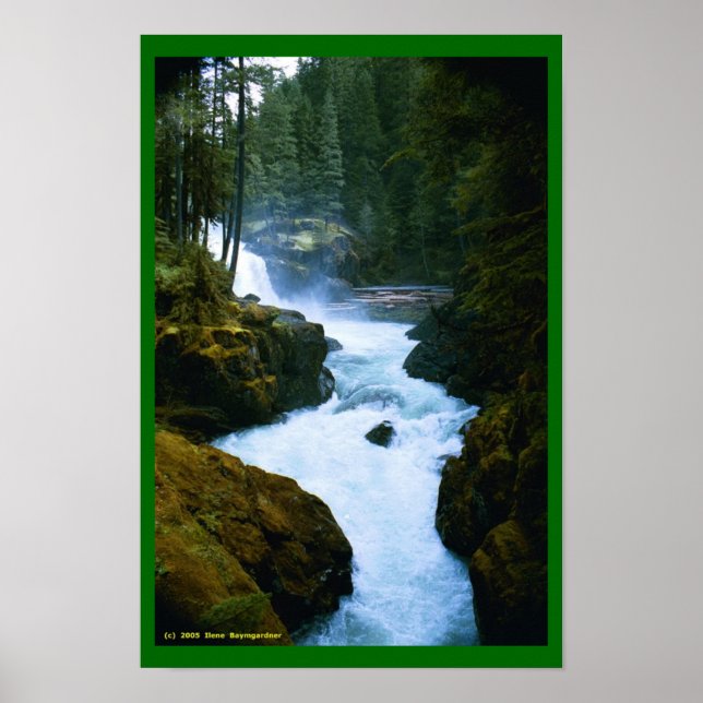 Mountain Vatten Poster (Framsidan)