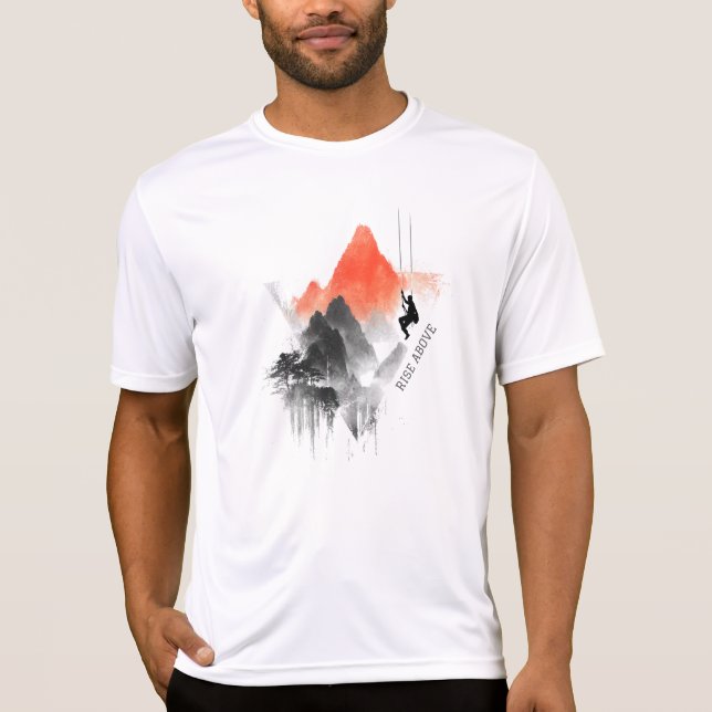 Mountain Vibes | Utomhus T Shirt (Framsida)