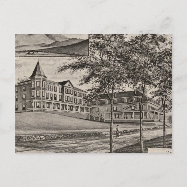 Mountain View House, Whitefield, NH Vykort (Framsida)