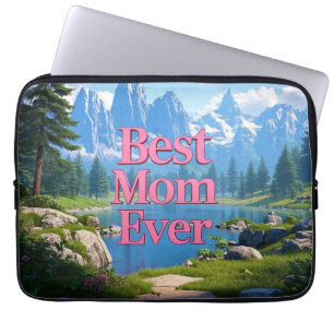 Mountain View Mors dag Best Mamma någonsin Laptop Fodral