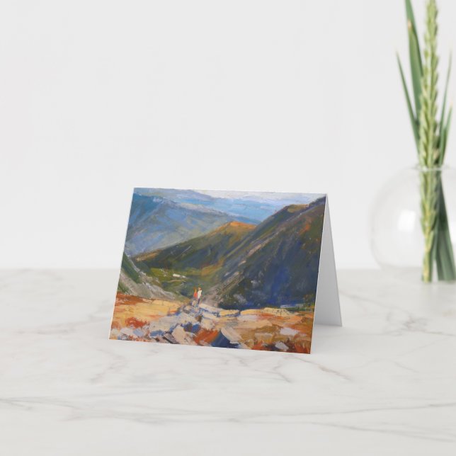 "Mountain View" Vykort (Framsida)