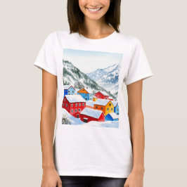 Mountain village t shirt