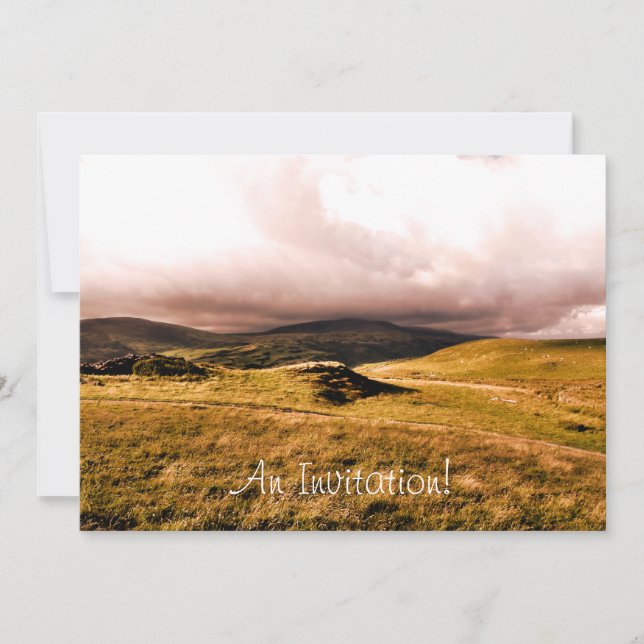 MOUNTAIN-VYER INBJUDNINGAR (Framsida)