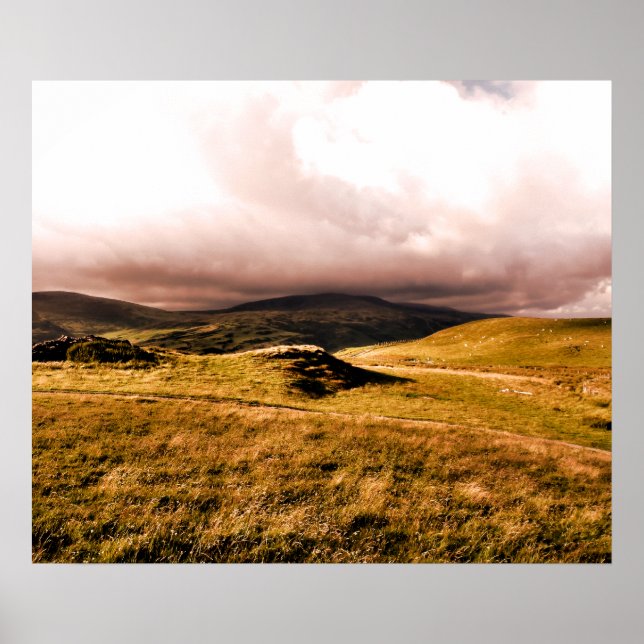 MOUNTAIN-VYER POSTER (Framsidan)