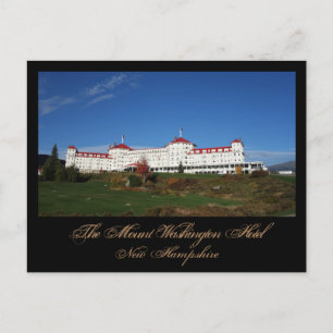 Mountain Washington Resort New Hampshire Vykort