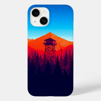 Mountain Watchorn Scenia Phone Case - Vibrant Na