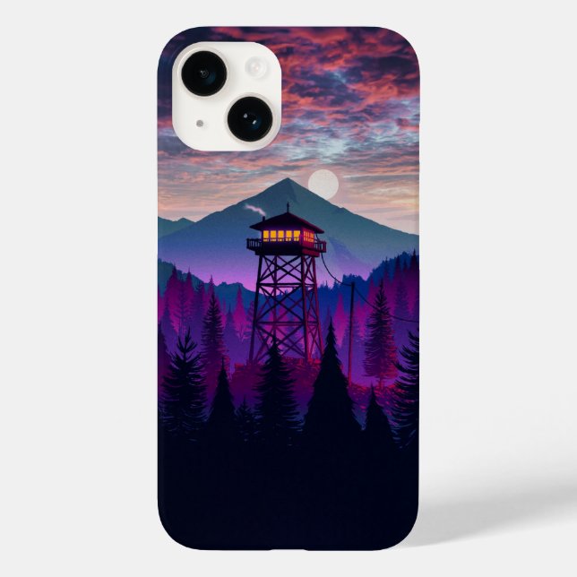 Mountain Watchtower Scenia Phone Case 2 (Baksida)