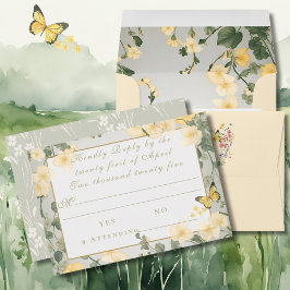 Mountain WildblomGarden WedWedding OSA kort
