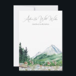 Mountain Wildblomma Bröllop well Önskemål och Advi<br><div class="desc">Detta vackra önskemål och rådgivningskort i bröllop är en perfekt för ett bröllop i ett rustiskt bergsområde och kan användas för alla evenemang. Perfekt för Bröllop, Möhippor, Förlovningsfest, Bachelorette Party m.fl. Hjärtliga budskap om att bruden och brudgummen i åratal ska uppskatta för komen. En möhippa för roligt. Gör ett underbart...</div>