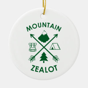 Mountain Zealot Julgransprydnad Keramik