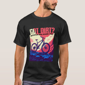Mountainbike-åkare Besättning MTB Cykelälskare Cyk T Shirt
