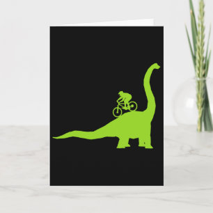 Mountainbike Dinosaurie Mtb Cyklist Cyklist Kort