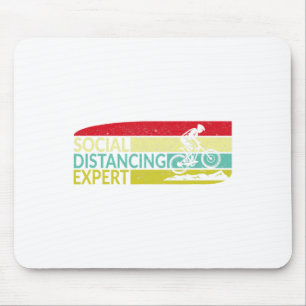 Mountainbike-expert med social distansering R Musmatta