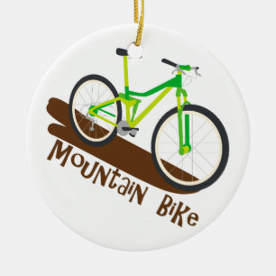 Mountainbike Julgransprydnad Keramik