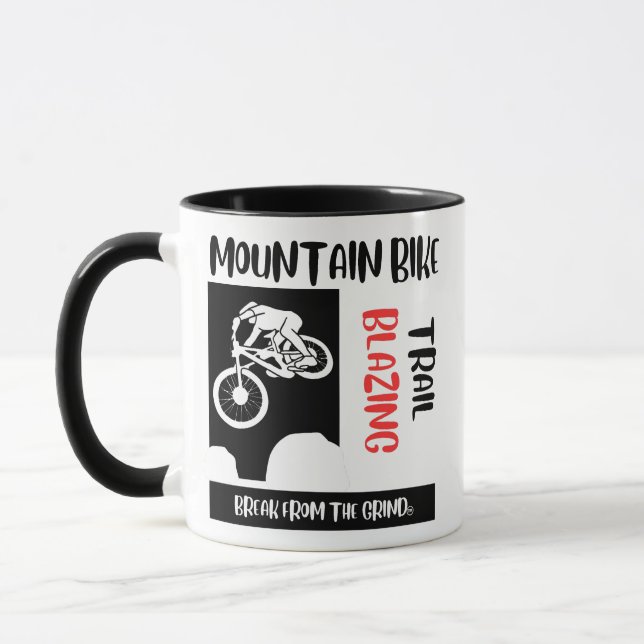 Mountainbike Kaffe Mugg (Vänster)