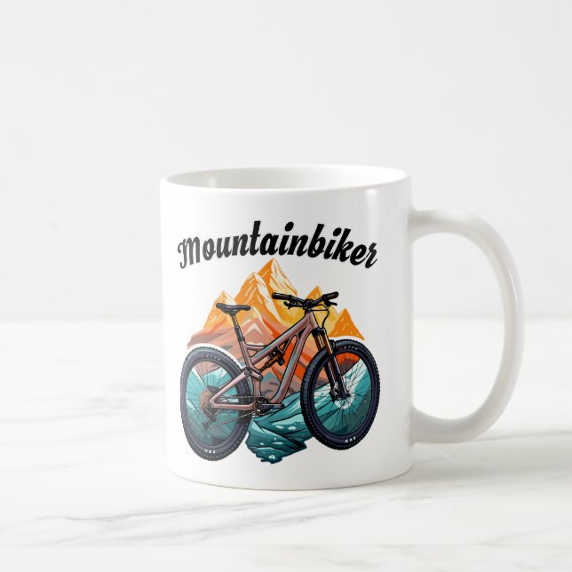 Mountainbike Kaffemugg (Höger)