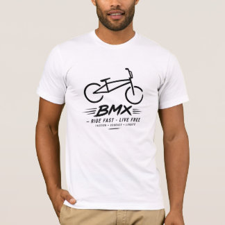 Mountainbike – Kör stigarna, Lev äventyret T Shirt
