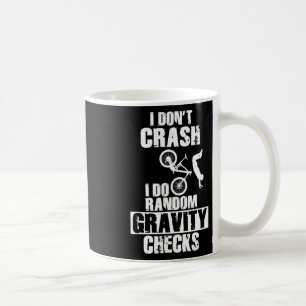 Mountainbike-krasch - Roliga Mtb Gravity Checks Kaffemugg