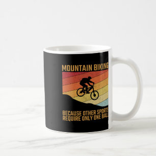 Mountainbike Mtb Downhill Cykel Cykla Kaffemugg
