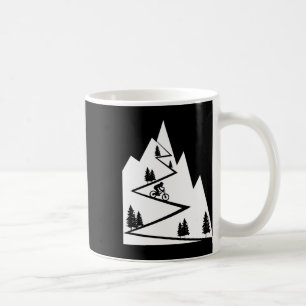 Mountainbike - Mtb Downhillcykling Cykling Cyklist Kaffemugg
