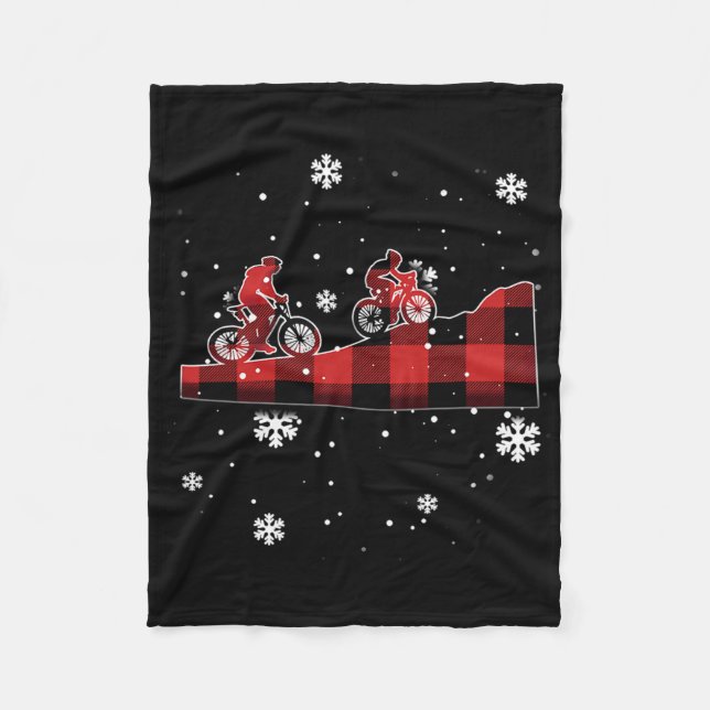 Mountainbike Plaid Jul  Fleecefilt (Framsidan)