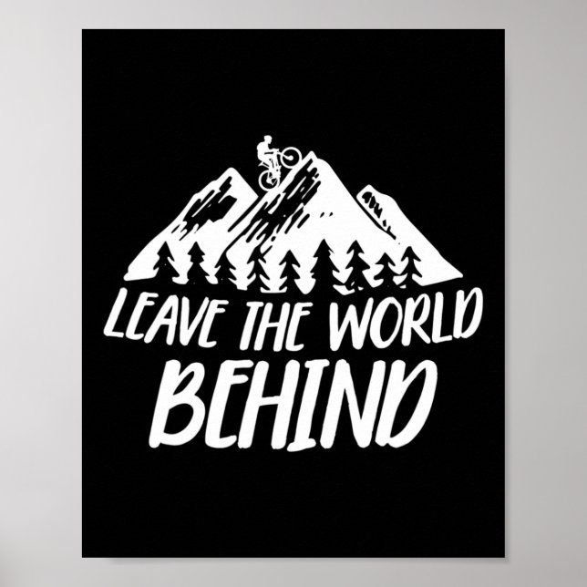 Mountainbike Poster (Framsidan)