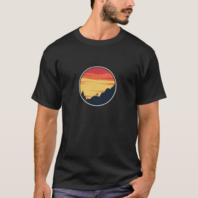 Mountainbike T Shirt (Framsida)
