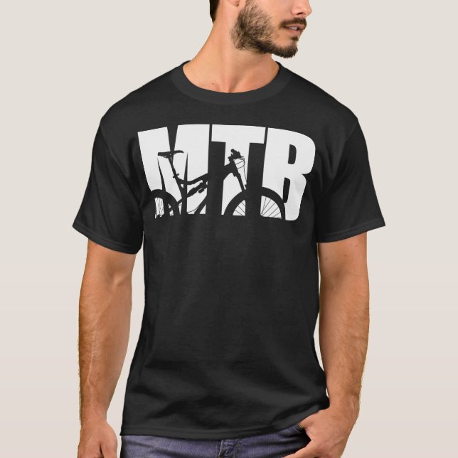 Mountainbike T Shirt (Framsida)