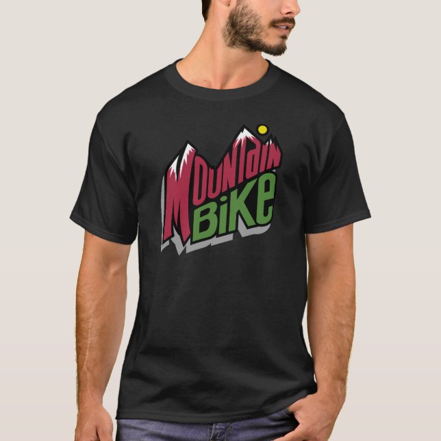 Mountainbike Tee Shirt (Framsida)