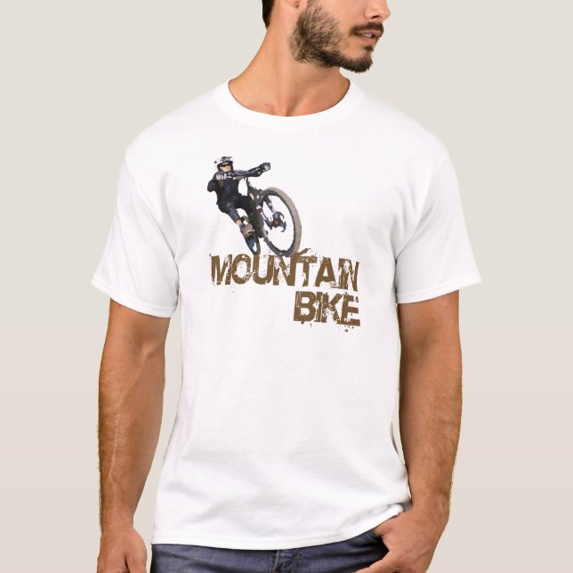 Mountainbike Tee Shirt (Framsida)