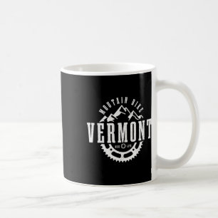 Mountainbike Vermont Mtb Downhill Cykling Vintage Kaffemugg