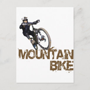 Mountainbike Vykort