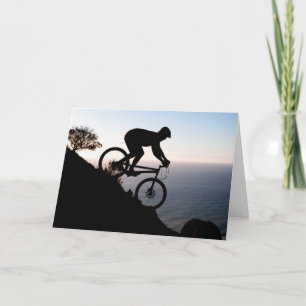 Mountainbikeåkare. Lions Head, Kapstaden Kort