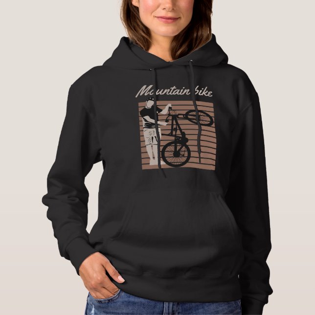 Mountainbikeåkare T Shirt (Framsida)