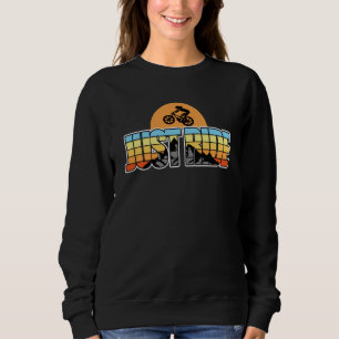 Mountainbikeåkning för kvinnor, bara kör t shirt