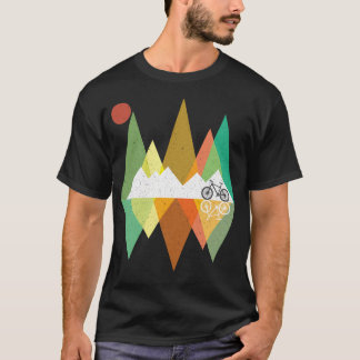 Mountainbikeåkning i bergen t shirt