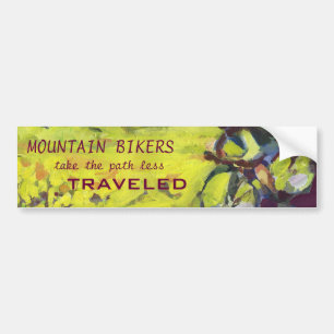 MountainbikeBumber klistermärke