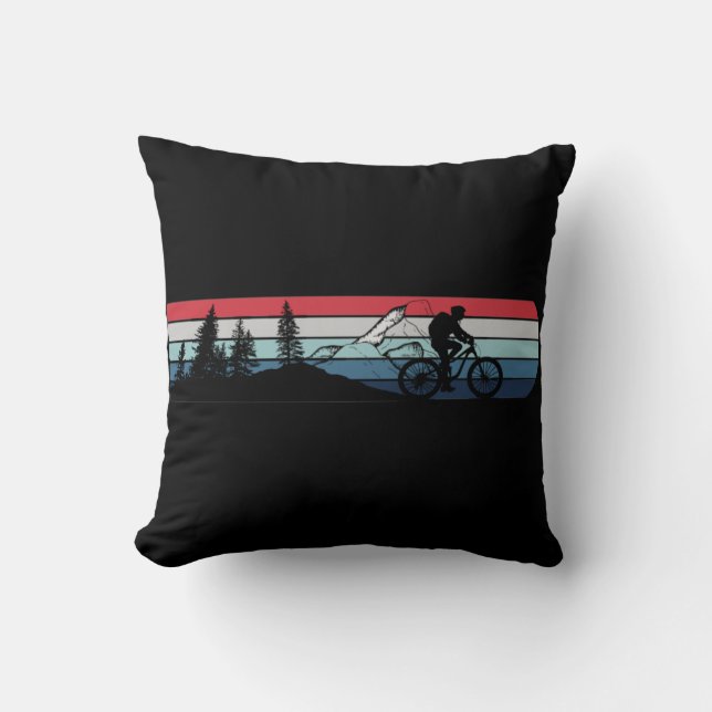 Mountainbikeentusiast Kudde (Framsida)