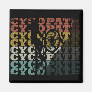 Mountainbikehumor - Rolig cykling - Cykopat Magnet