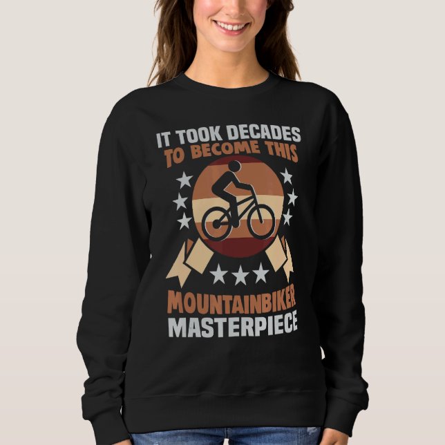 Mountainbiker Masterbit Emtb Mountaincycle Birthd T Shirt (Framsida)