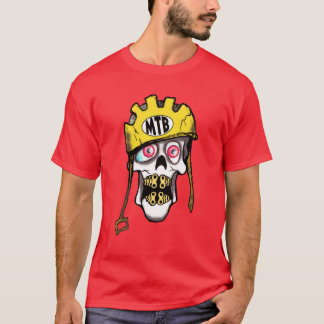 Mountainbikeskalle Tee Shirt