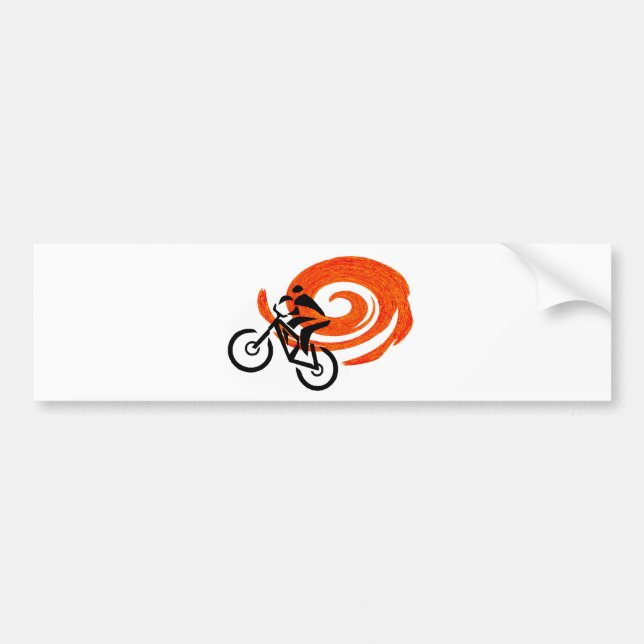 MOUNTAINBIKETUSEN DOLLAR BILDEKAL (Framsidan)